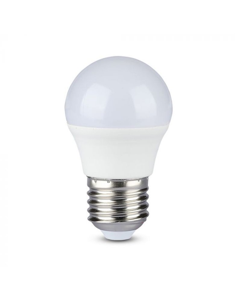 LAMPADINA LED E27 3,5W MINIGLOBO G45 RGB+W CON TELECOMANDO - VT-2224 - SKU  2772 /